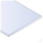 Evergreen 6x12in (15x30cm) White Sheet .040in Thick (2 Sheet per pack)