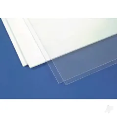 Evergreen 6x12in (15x30cm) White Sheet assortment (1 sheet each .010in, .020in, .040in per pack)