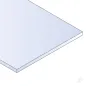 Evergreen 6x12in (15x30cm) White Sheet .020in Thick (3 Sheet per pack)