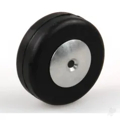 Dubro 1-1/2in diameter Tailwheel, 1/4 scale (1 each per card)