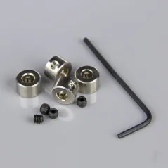 Dubro Dura-Collars 5/32in (4 pcs per package)