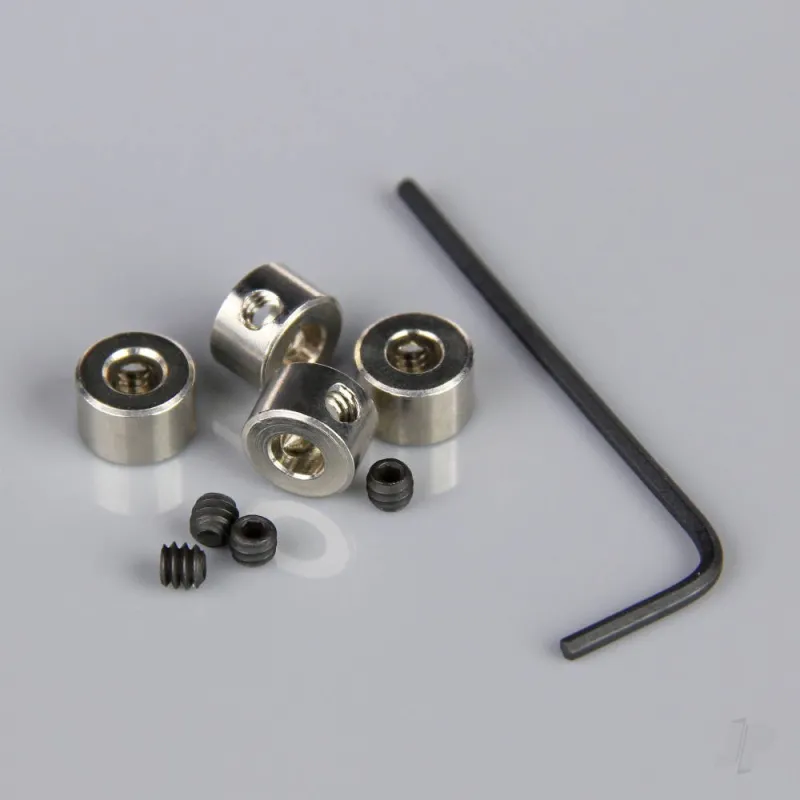 Dubro Dura-Collars 5/32in (4 pcs per package) Dubro Dura-Collars 5/32in (4 pcs per package)