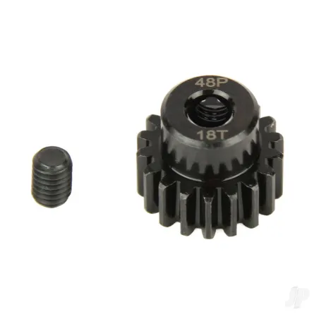 Radient Pinion Gear, 48P, Steel 18T