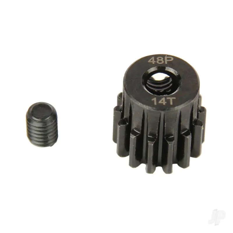 Radient Pinion Gear, 48P, Steel 14T