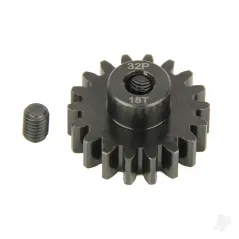 Radient Pinion Gear, 32P, Steel 18T