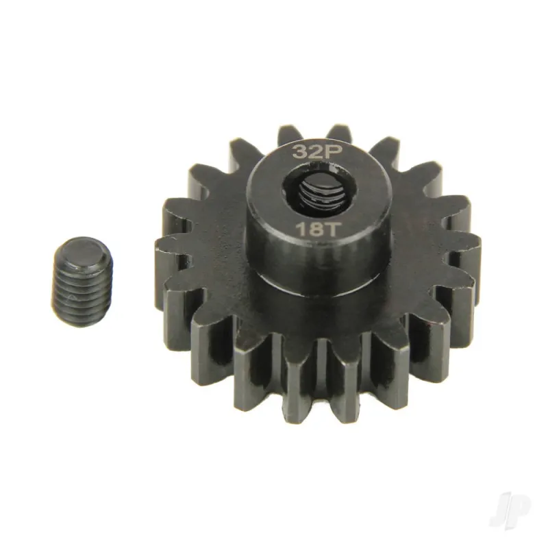 Radient Pinion Gear, 32P, Steel 18T