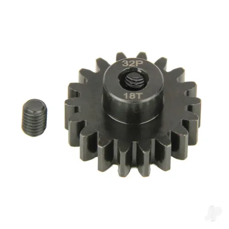 Radient Pinion Gear, 32P, Steel 18T