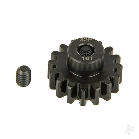 Radient Pinion Gear, 32P, Steel 16T