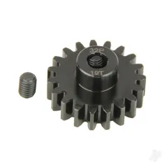 Radient Pinion Gear, 32P, Steel 19T
