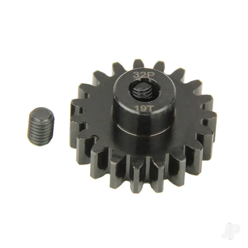 Radient Pinion Gear, 32P, Steel 19T
