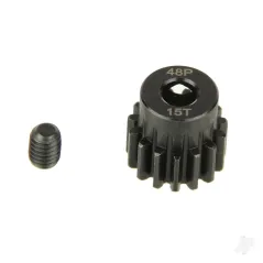 Radient Pinion Gear, 48P, Steel 15T