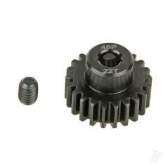 Radient Pinion Gear, 48P, Steel 22T
