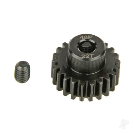 Radient Pinion Gear, 48P, Steel 22T
