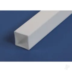 Evergreen 14in (35cm) Square Tube .188in (3/16in) (3 per pack)