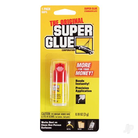 Super Glue Super Glue Plastic Bottle (0.10oz, 3g)