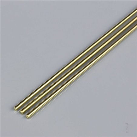 K&S .020in Brass Round Rod (36in long) (50 pcs)