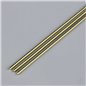 K&S 1/4in Brass Round Rod (36in long) (Bulk Pack of 4 Items)