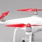 Master Airscrew MR-PH Stealth 9.5x5.7 Prop Set x4 Red for DJI PHANTOM 4 gen.