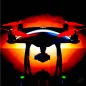 Master Airscrew MR-PH Stealth 9.5x5.7 Prop Set x4 Red for DJI PHANTOM 4 gen.