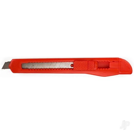 Excel K10 9mm Plastic Snap Knife, Red (Carded)