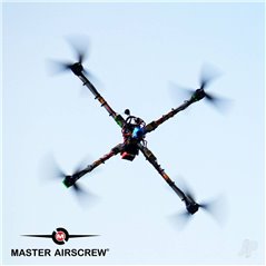 Master Airscrew 11x10 3X Power X-Class Giant Racing Drone Propeller (CW) Reverse/Pusher Blue