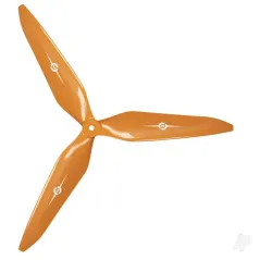 Master Airscrew 3X Power - 12x11 Propeller (CW) Rev./Pusher Orange