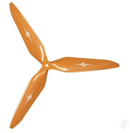 Master Airscrew 3X Power - 12x11 Propeller (CW) Rev./Pusher Orange