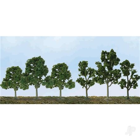 JTT Deciduous Sycamore, 2.5in to 4.5in, N to HO-Scale, (40 per pack)
