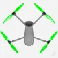 Master Airscrew Mavic 3 Stealth - 9.4x5.3 Prop F Set x4 Green