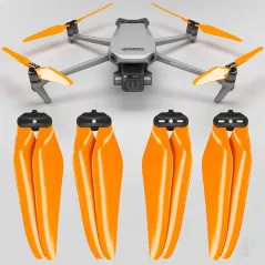Master Airscrew Mavic 3 Stealth - 9.4x5.3 Prop F Set x4 Orange