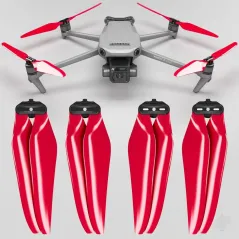 Master Airscrew Mavic 3 Stealth - 9.4x5.3 Prop F Set x4 Red