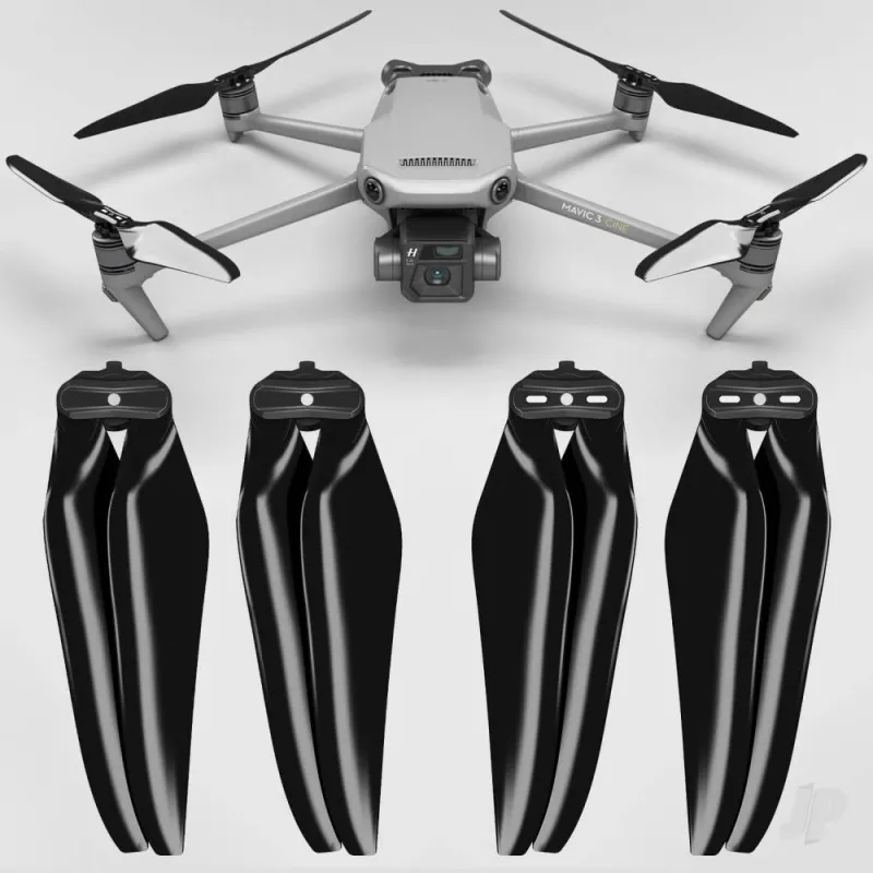 Master Airscrew Mavic 3 Stealth - 9.4x5.3 Prop F Set x4 Black