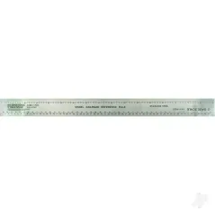 Excel 12in Scale Model Railroad Reference Ruler