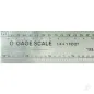 Excel 12in Scale Model Railroad Reference Ruler