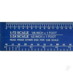 Excel 12in Deluxe Scale Model Reference Ruler