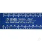 Excel 12in Deluxe Scale Model Reference Ruler