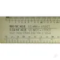 Excel 12in Deluxe Scale Model Railroad Reference Ruler