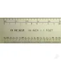Excel 12in Deluxe Scale Model Railroad Reference Ruler