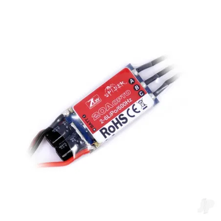 ZTW Spider 20A Opto ESC (2-6 Cells)