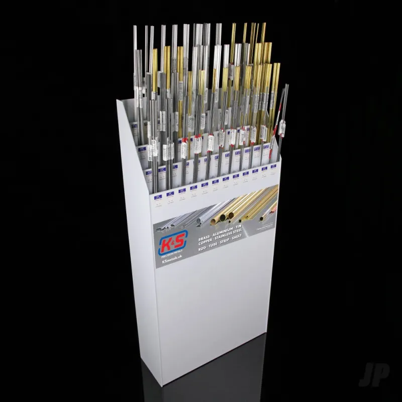 K&S 1m Tube, Rod, and Wire Metal Centre