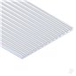 Evergreen 6x12in (15x30cm) Board & Batten Sheet .040in (1.0mm) Thick .125in Spacing (1 Sheet per pack)