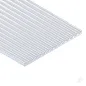 Evergreen 6x12in (15x30cm) Board & Batten Sheet .040in (1.0mm) Thick .100in Spacing (1 Sheet per pack)
