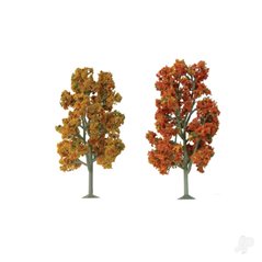JTT Scenic Fall Sycamore, 5in to 5.5in, HO-Scale, (3 per pack)