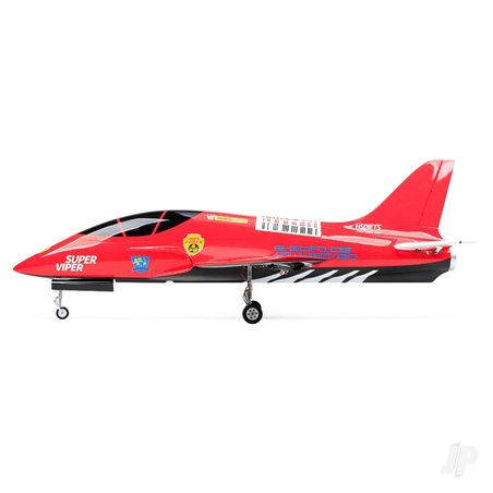 HSD Jets Super Viper 120mm EDF Composite Jet, Red, 1800mm (PNP 12S)