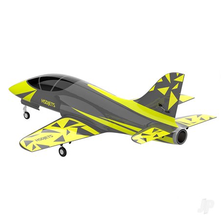 HSD Jets Super Viper 120mm EDF Composite Jet, Yellow / Grey, 1800mm (PNP 12S)