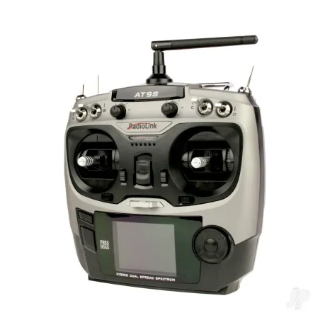RadioLink AT9S 2.4GHz 10-Channel Transmitter with Receiver (Silver)