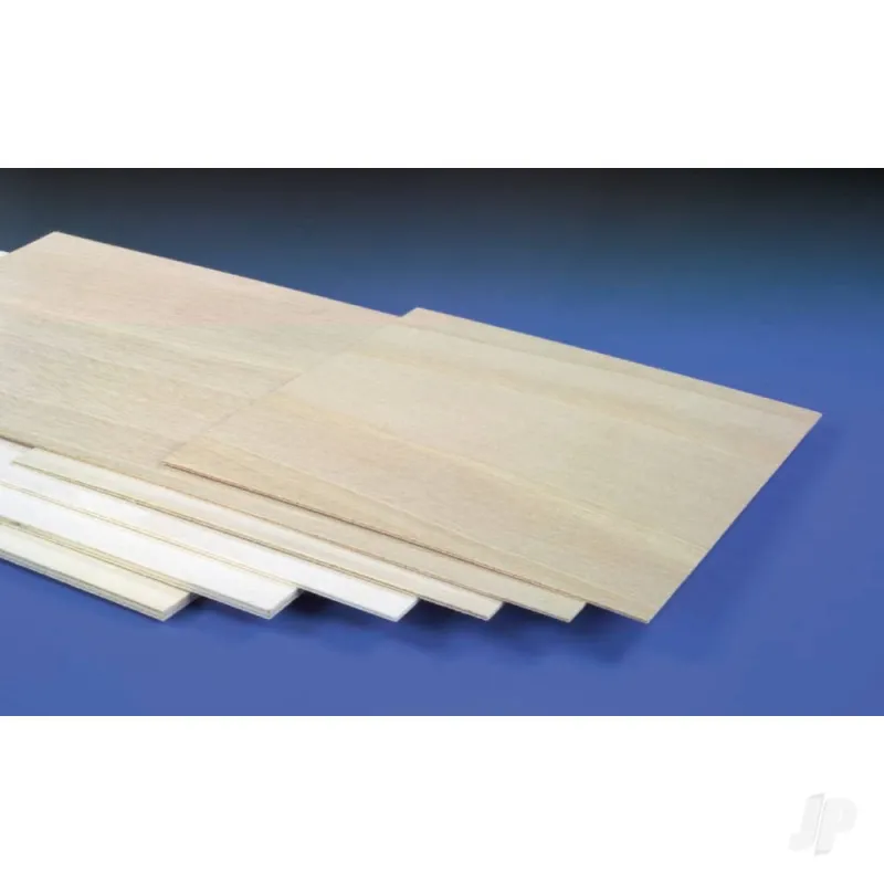 JP 3mm (1/8in) 300 x 600mm Ceiba (Light) Ply