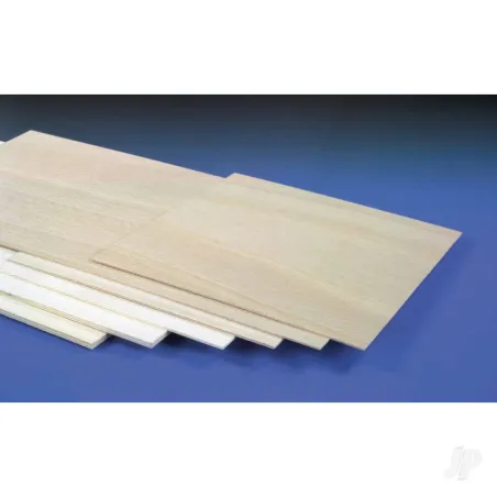 JP 2mm (3/32in) 300 x 600mm Ceiba (Light) Ply
