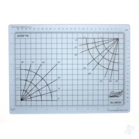 Excel 12x8.5in Self-Healing Cutting Mat, Clear