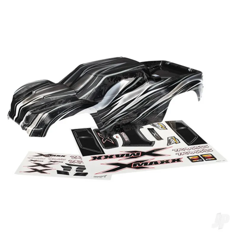 Traxxas Body, X-Maxx, ProGraphix (graphics are printed, requires paint & final colour application) / decal sheet